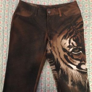 BONGO 🐯 Tiger Print Pant With Sparkles